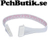 3 st XH 2.54 7 stift kontakt kabel med kontakter i båda ändar