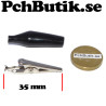 Kit med 26 st. Krokodil-klämmor 28-45 mm