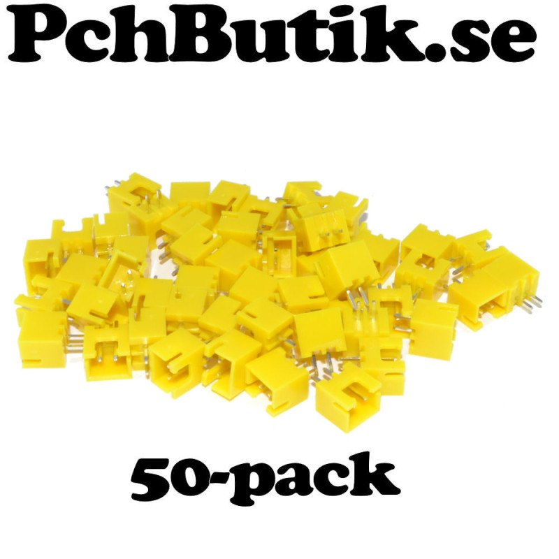 50 st XH 2.54 2P kontakt hona 50 st XH 2.54 2P kontakt hona