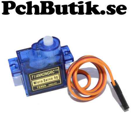 Mini Micro servo 9g TS90A 90 grader, passar RC och mycket mer.