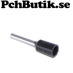 Kabelhylsa, ändhylsa 1mm svarta