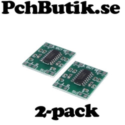 2-Pack, Stereo förstärkare PAM8403