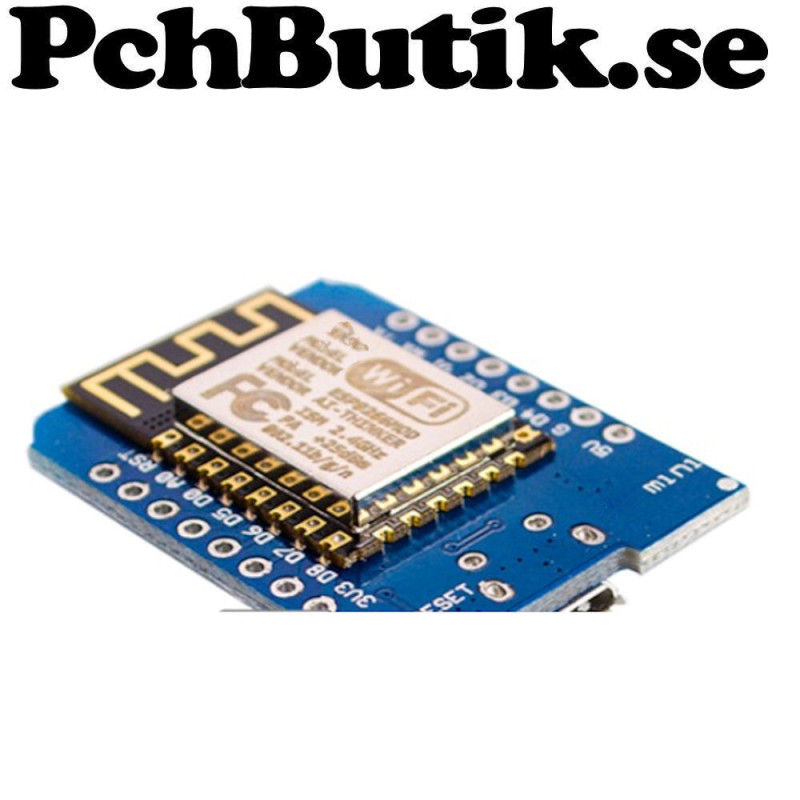 D1 Mini NodeMCU WiFi utvecklingskort ESP8266