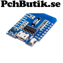 D1 Mini NodeMCU WiFi utvecklingskort ESP8266