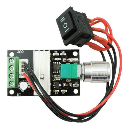 Motor PWM 6-28 volt Max 3A, Rotations rikting.