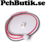 5 st. XH 2.54 2P kabel med kontakter i en ända
