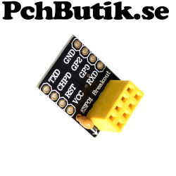 3-pack. ESP01 adapter till kopplingsdäck