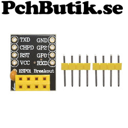 3-pack. ESP01 adapter till kopplingsdäck