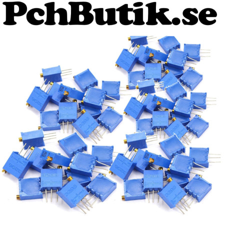 60-packt 25 varvs, trimpotentiometrar i ett kit