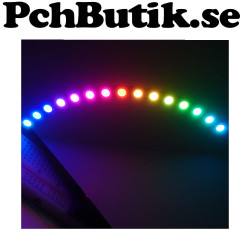 WS2812 NeoPixel 15 pixel i en båge, passar Arduino