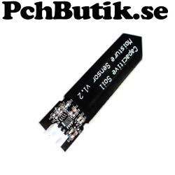 2-pack. Jordfukt sensor. Kapacitiv avkänning analog utgång. Passar Arduino