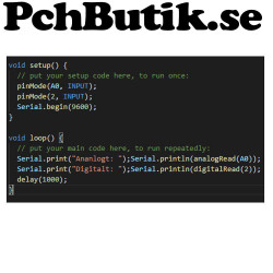 2-pack. Jordfukt sensor. Kapacitiv avkänning analog utgång. Passar Arduino