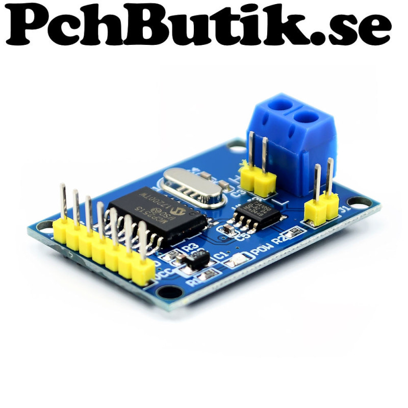 TJA1050 MCP2515 CAN mottagarmodul med SPI gränssnitt