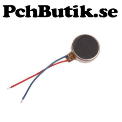 Vibrations motor knappmodell 8 mm