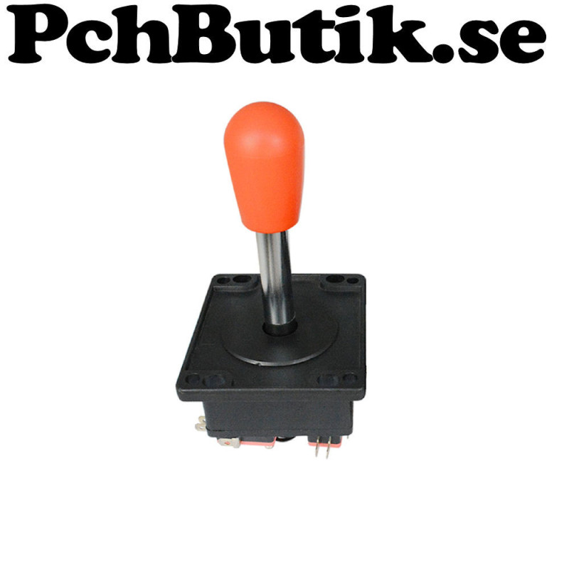 Joystick med 4 microbrytare, 4 eller 8 lägen.