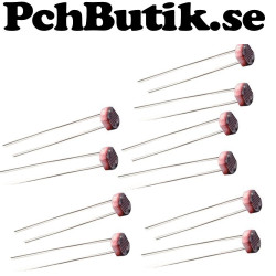 Photosensitive resistor model 5539 for light detection