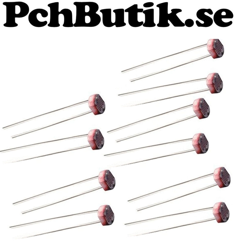Fotosensitiv resistor modell 5539 för ljusdetektering