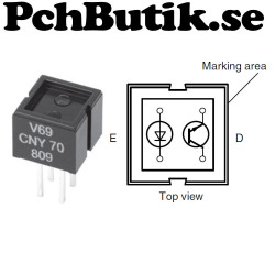 CNY70 reflektiv fotoelektrisk sensor