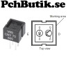 CNY70 reflektiv fotoelektrisk sensor