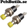 Tryckknapp momentan PBS-110 gul knapp.