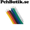 Förtennade jumperkablar 24AWG 20 cm i flera färger
