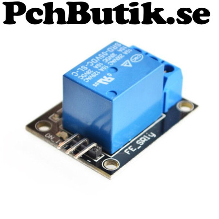 NYTT PÅ LAGER. 1 Channel 5V Relay Module KY-019