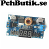 XL4015, 5A DC-DC step-down buck konverterare,