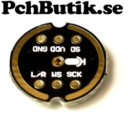 INMP441 digital MEMS mikrofonmodul med I2S gränssnitt