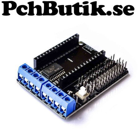 ESP8266 WiFi motorstyrningskort med H brygga