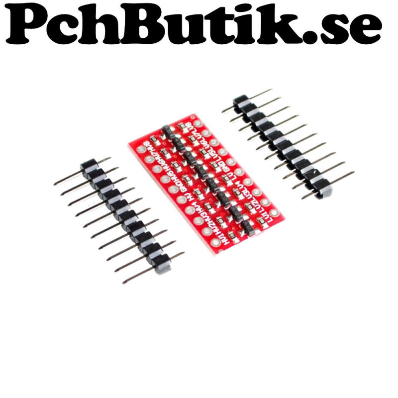 NYTT PÅ LAGER. 8 bit bidirectional voltage level converter board