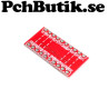 8 bitars dubbelriktad nivåomvandlare för elektronik