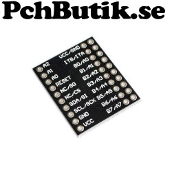 MCP23017 I2C till 16 bit IO expansionsmodul
