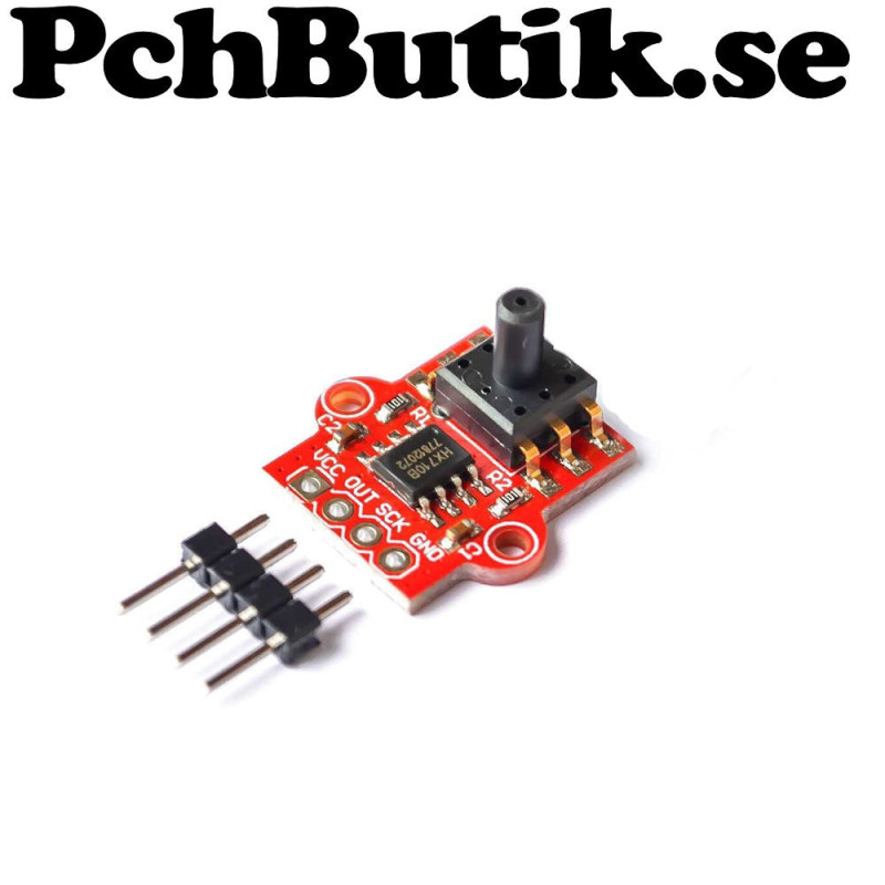 0 to 40 kPa pressure sensor module for air and water