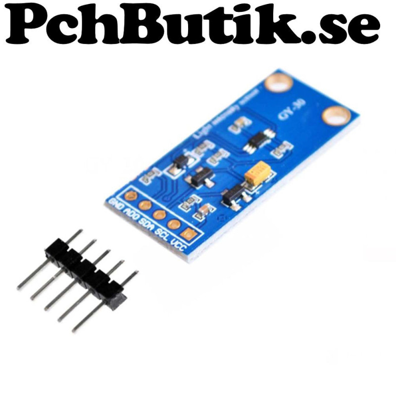 GY 30 ljussensor modul med BH1750FVI
