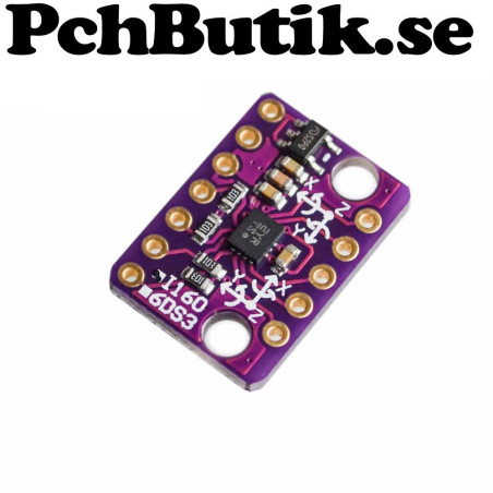 GY-BMI160 6DOF 6-axis Rate Gyro Gravity Accelerometer Sensor 3-5V