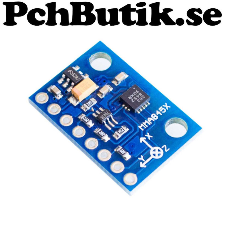 NYTT PÅ LAGER. GY-45 MMA8452 Digital Triaxial Module NYTT PÅ LAGER. GY-45 MMA8452 Digital Triaxial Module