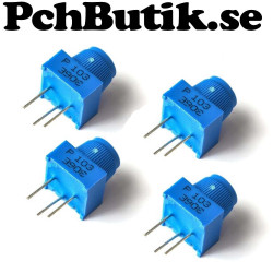 Potentiometer 10K 306E, passar på kopplingsdäck