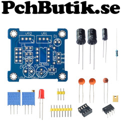 NYTT PÅ LAGER. NE555 Pulse Frequency Adjustable Square Wave Signal Generator DIY
