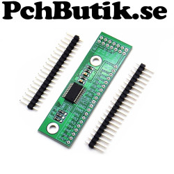 MCP23017 I2C 16 bit IO expansion board with mounting holes