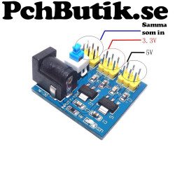 NYTT PÅ LAGER. DC-DC 3.3V 5V 12V Multi Output Voltage Conversion Module