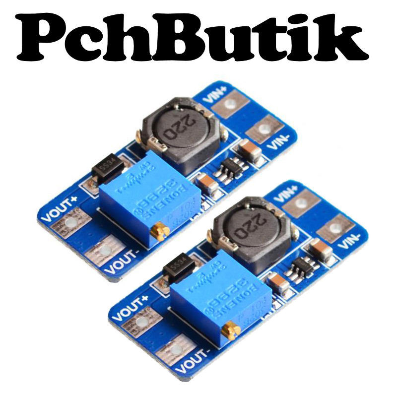 2-Pack. Step-Up modul för spänning, upp till 2 Ampere 2-Pack. Step-Up modul för spänning, upp till 2 Ampere
