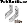 T-spår vinkel aluminiumprofil 20-serie, 90grader
