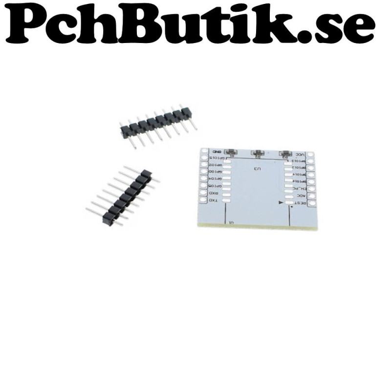 ESP8266 expansionskort för prototyp och utveckling