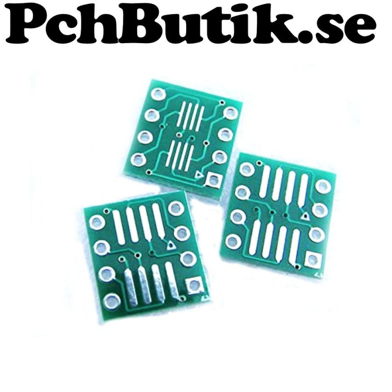 SOP, SSOP adapter breakout kort till DIP SOP, SSOP adapter breakout kort till DIP