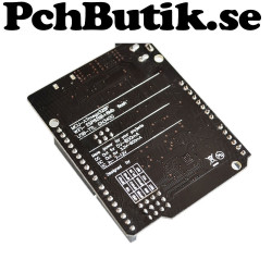 Development board with ATmega328P and ESP8266 WiFi module