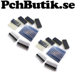 2st. Wemos prototyp exepriment kort D1
