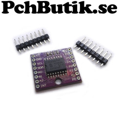 PCF8574T I2C module with 8 digital input and output pins