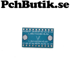 8 kanals nivåomvandlare TXS0108E för 3.3V och 5V