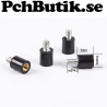 Gummidämpare M3 hona till hane för RC och drönareVibrationsdämpande gummipelare med M3 gänga