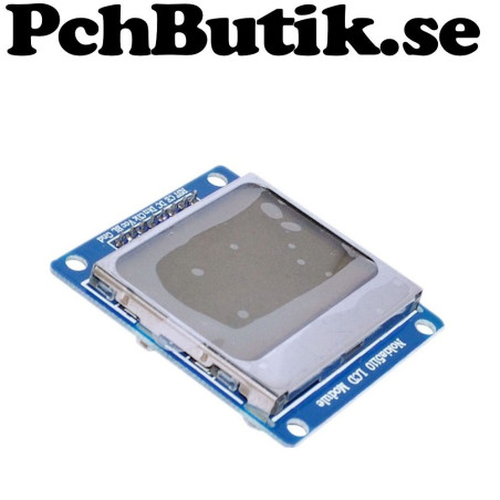 Nokia 5110 LCD displaymodul blå bakgrundsbelysning